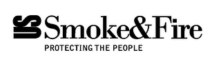US SMOKE&FIRE PROTECTING THE PEOPLE logo