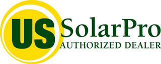 US SOLARPRO AUTHORIZED DEALER logo