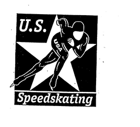 U.S. SPEEDSKATING logo