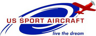 US SPORT AIRCRAFT LIVE THE DREAM logo