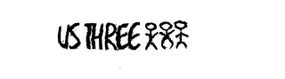 US THREE logo