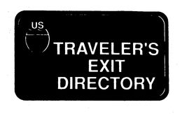 US TRAVELER'S EXIT DIRECTORY logo