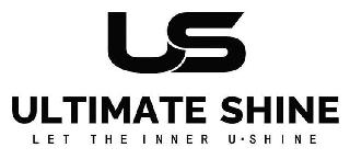 US ULTIMATE SHINE LET THE INNER U · SHINE logo
