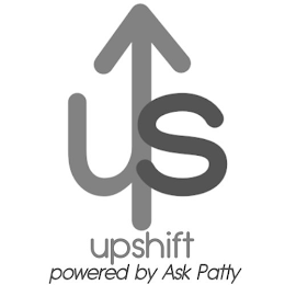 US UPSHIFT POWERED BY ASK PATTY logo