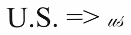 U.S.=> US logo