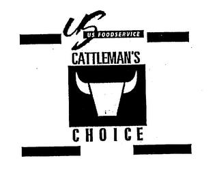 US U.S. FOODSERVICE CATTLEMAN'S CHOICE logo