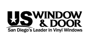 US WINDOW & DOOR SAN DIEGO'S LEADER IN VINYL WINDOWS logo