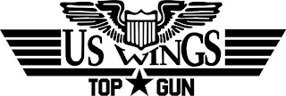 US WINGS TOP GUN logo