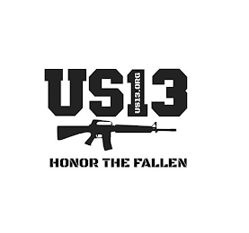US13 US13.ORG HONOR THE FALLEN logo