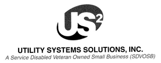 US2 UTILITY SYSTEMS SOLUTIONS, INC., A SERVICE DISABLED VETERAN OWNED SMALL BUSINESS (SDVOSB) logo