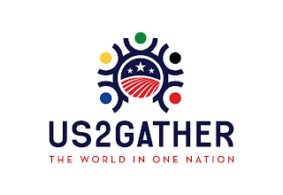 US2GATHER THE WORLD IN ONE NATION logo