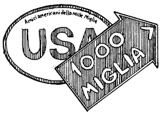 USA 1000 MIGLIA logo