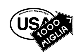 USA 1000 MIGLIA logo