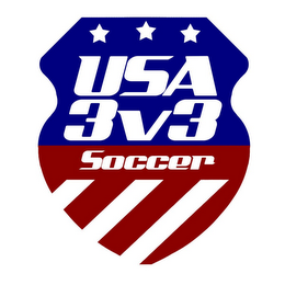 USA 3V3 SOCCER logo