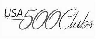 USA 500 CLUBS logo