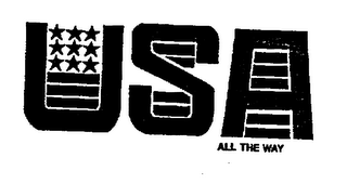 USA ALL THE WAY logo