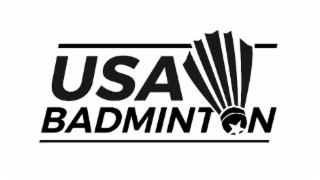 USA BADMINTON logo