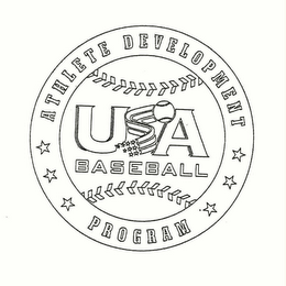 USA BASEBALL ATHLETE DEVELOPMENT PROGRAM logo