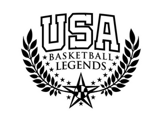USA BASKETBALL LEGENDS logo