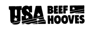 USA BEEF HOOVES logo