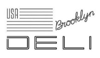 USA BROOKLYN DELI logo