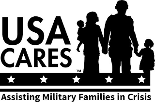 USA CARES ASSISTING MILITARY FAMILIES IN CRISIS logo