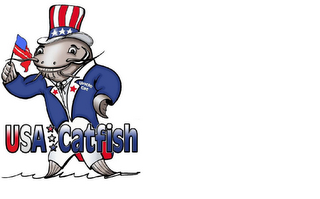 USA CATFISH UNCLE CAT logo
