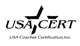 USA CERT USA COACHES CERTIFICATION logo
