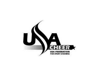 USA CHEER USA FEDERATION FOR SPORT CHEERING logo