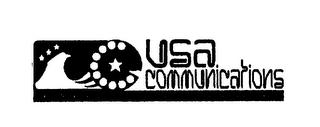 USA COMMUNICATIONS "COMBINING THE WISDOM OF THE PAST WITH THE TECHNOLOGY OF THE FUTURE" logo