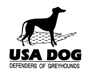 USA DOG DEFENDERS OF GREYHOUNDS logo