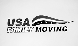 USA FAMILY MOVING logo