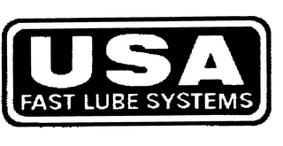USA FAST LUBE SYSTEMS logo