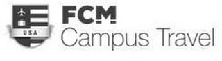 USA FCM CAMPUS TRAVEL logo