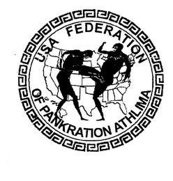 USA FEDERATION OF PANKRATION ATHLIMA logo