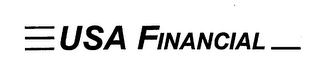 USA FINANCIAL logo