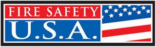 U.S.A. FIRE SAFETY logo