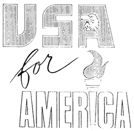 USA FOR AMERICA logo