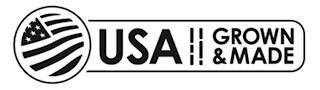 USA GROWN & MADE logo