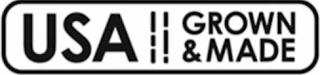 USA GROWN & MADE logo