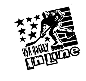 USA HOCKEY INLINE logo