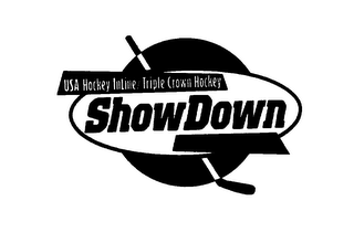 USA HOCKEY INLINE/TRIPLE CROWN HOCKEY SHOWDOWN logo