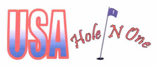 USA HOLE IN ONE 1 logo