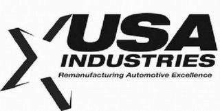 USA INDUSTRIES REMANUFACTURING AUTOMOTIVE EXCELLENCE logo