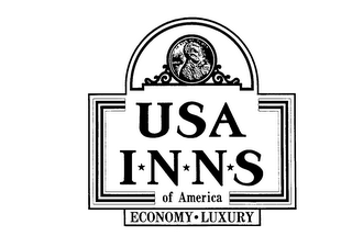 USA I*N*N*S OF AMERICA ECONOMY-LUXURY logo