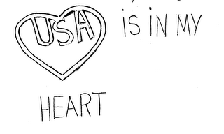 USA IS IN MY HEART logo