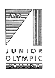 USA JUNIOR OLYMPIC SAILING logo