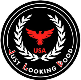 USA JUST LOOKING GOOD logo