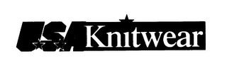 USA KNITWEAR logo