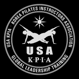USA KPIA · KOREA PILATES INSTRUCTORS ASSOCIATION USA K·P·I·A GLOBAL LEADERSHIP TRAINING logo